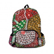 Aboriginal Art | Fold up Backpack | Coral Hayes